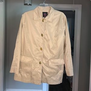 Isaac Mizrahi Live women’s trench coat